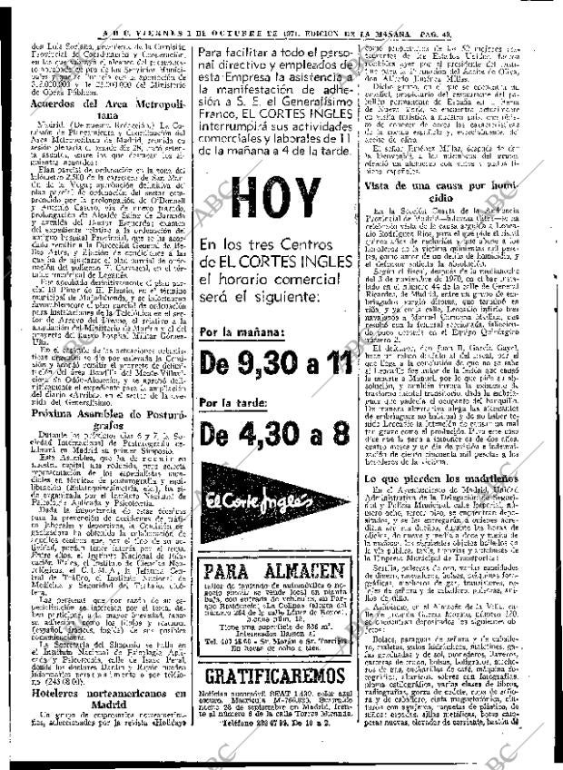 ABC MADRID 01-10-1971 página 48