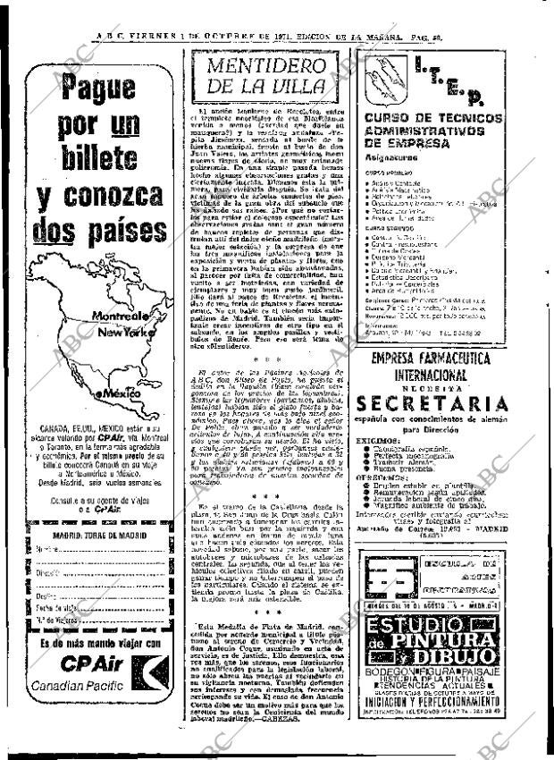 ABC MADRID 01-10-1971 página 50