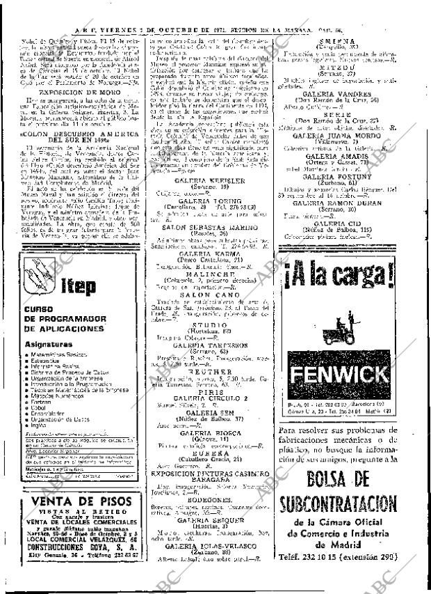 ABC MADRID 01-10-1971 página 56