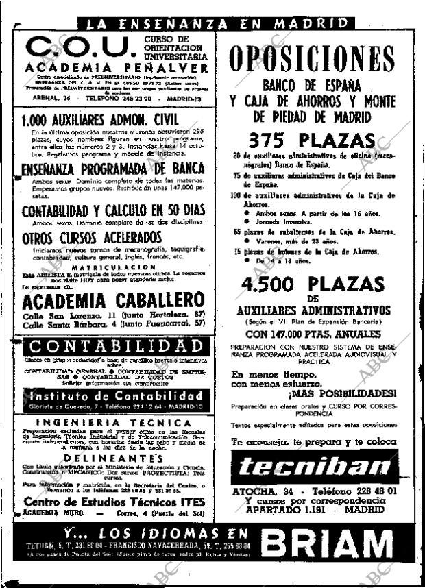 ABC MADRID 01-10-1971 página 6