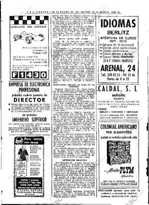 ABC MADRID 01-10-1971 página 70