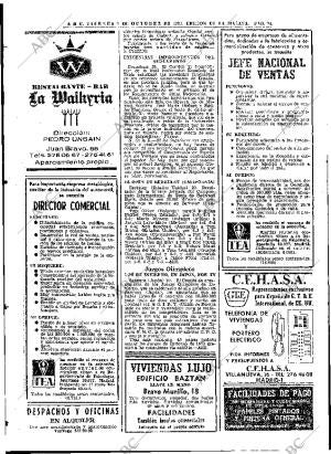 ABC MADRID 01-10-1971 página 74