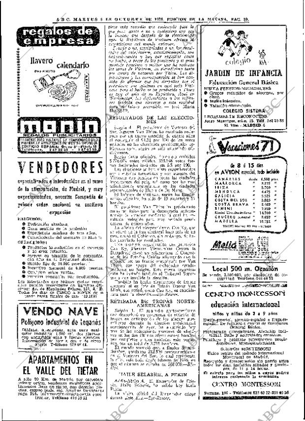 ABC MADRID 05-10-1971 página 20