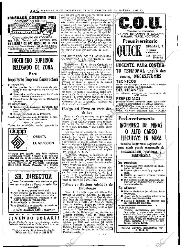 ABC MADRID 05-10-1971 página 22