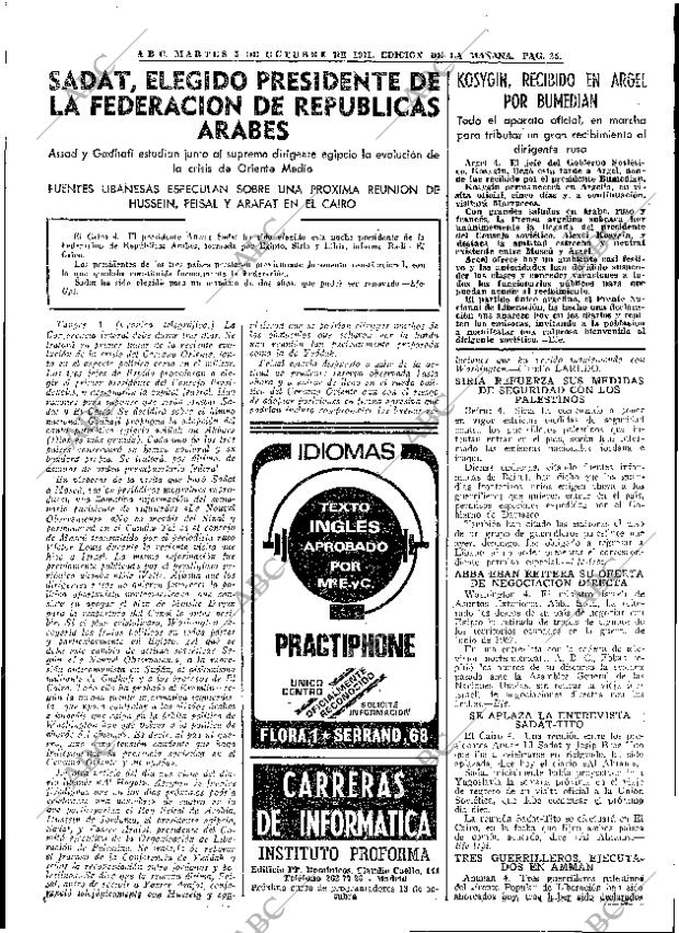 ABC MADRID 05-10-1971 página 25