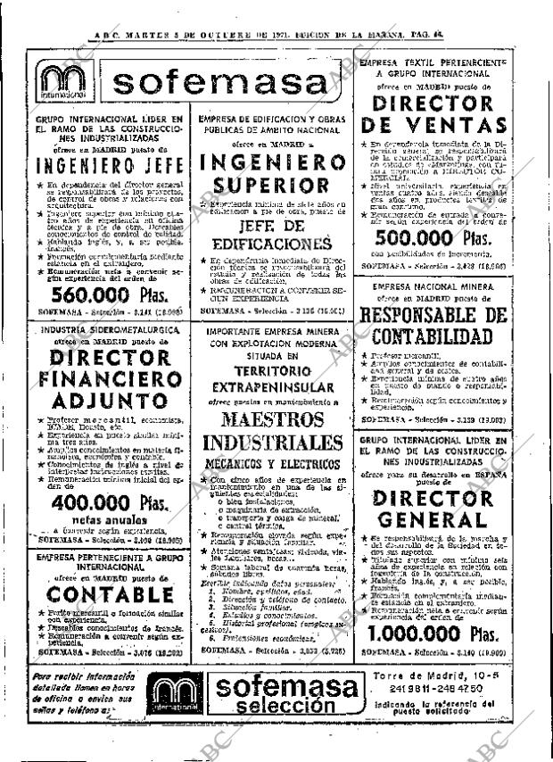 ABC MADRID 05-10-1971 página 46