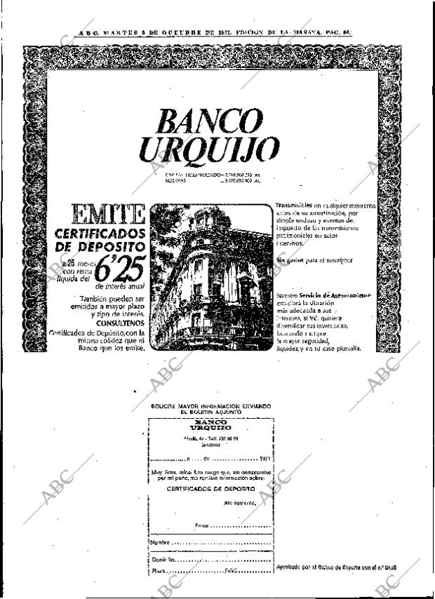 ABC MADRID 05-10-1971 página 64