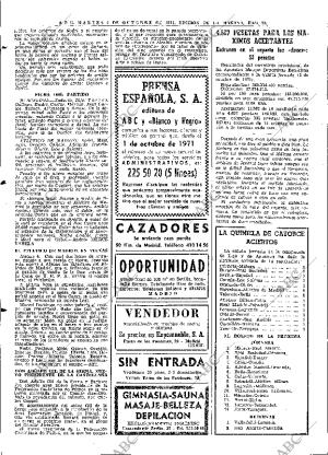 ABC MADRID 05-10-1971 página 72