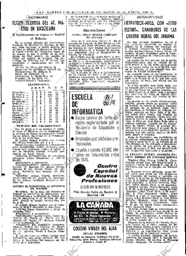 ABC MADRID 05-10-1971 página 76