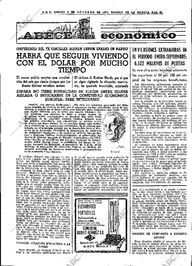 ABC MADRID 09-10-1971 página 67