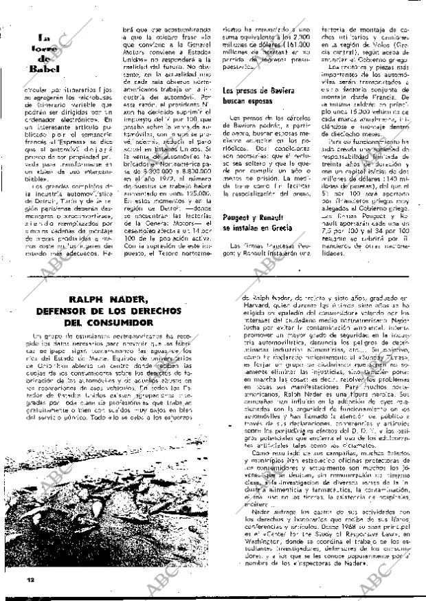 BLANCO Y NEGRO MADRID 09-10-1971 página 12