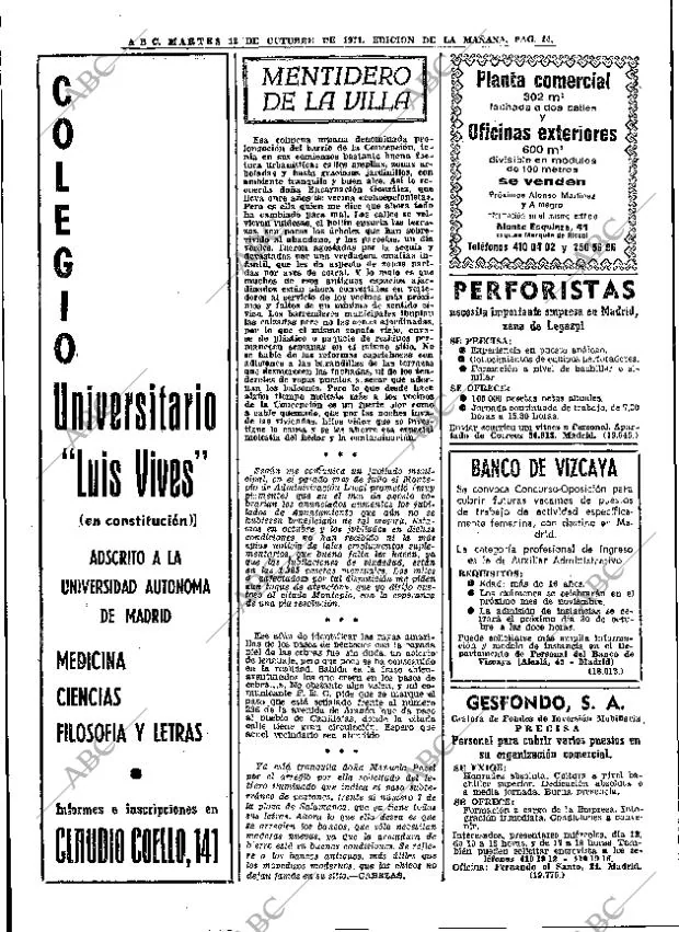 ABC MADRID 12-10-1971 página 44