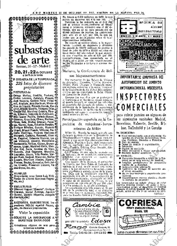 ABC MADRID 12-10-1971 página 54