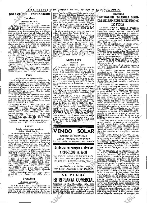 ABC MADRID 12-10-1971 página 57