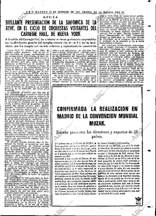 ABC MADRID 12-10-1971 página 75