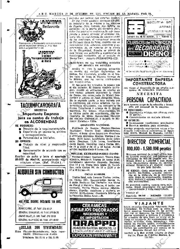 ABC MADRID 12-10-1971 página 76