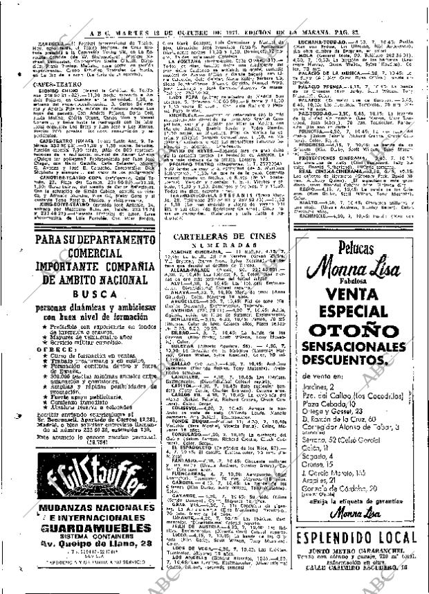 ABC MADRID 12-10-1971 página 82