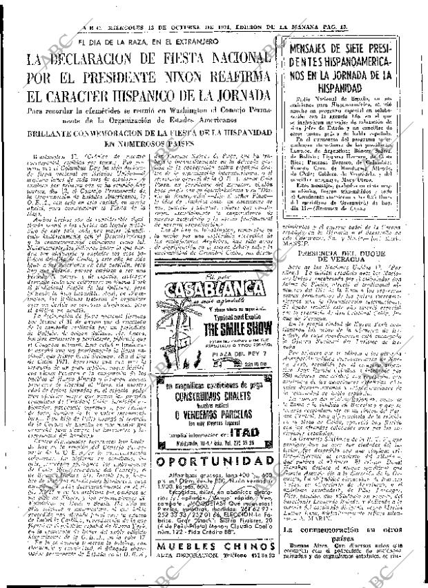 ABC MADRID 13-10-1971 página 19