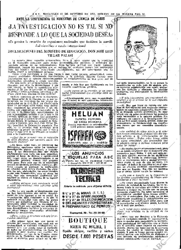 ABC MADRID 13-10-1971 página 21