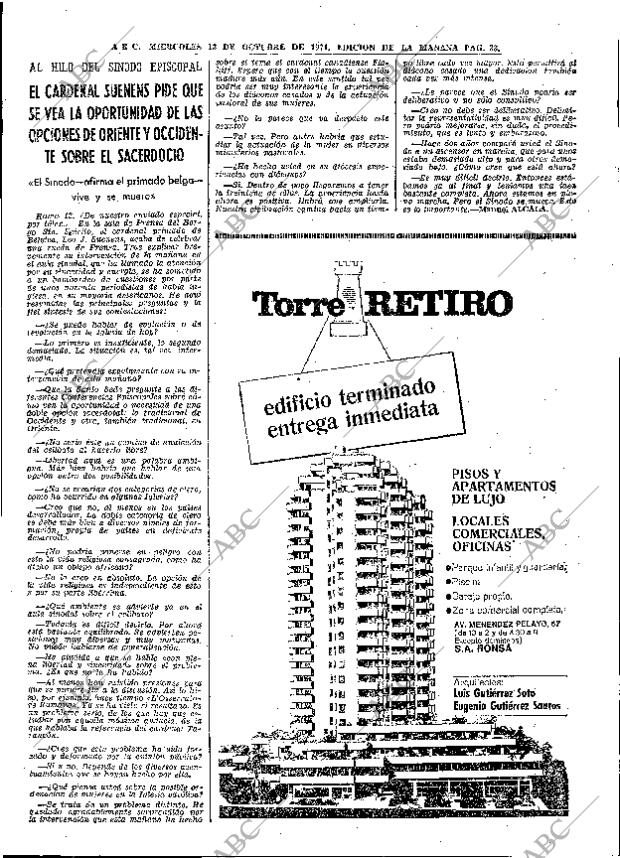 ABC MADRID 13-10-1971 página 33