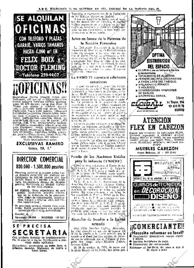 ABC MADRID 13-10-1971 página 50