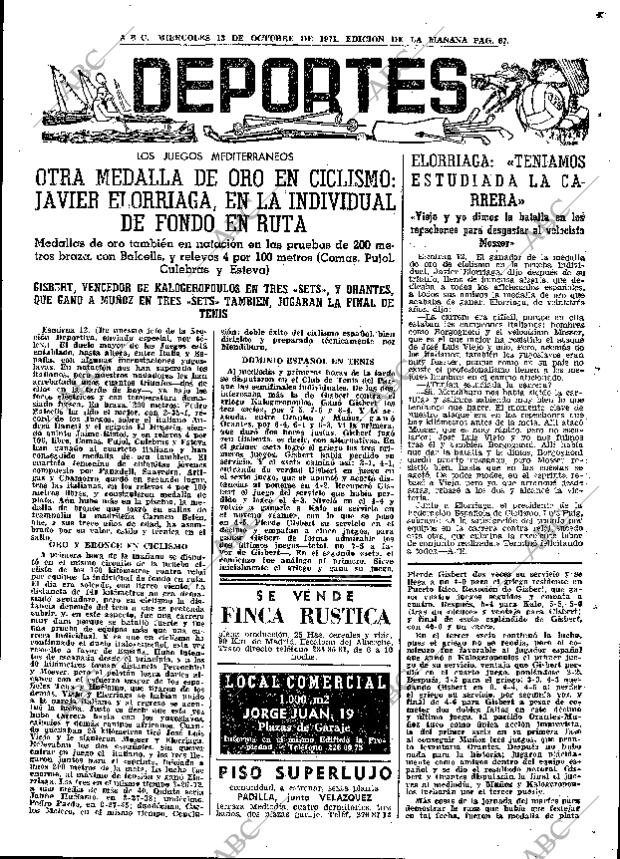 ABC MADRID 13-10-1971 página 67