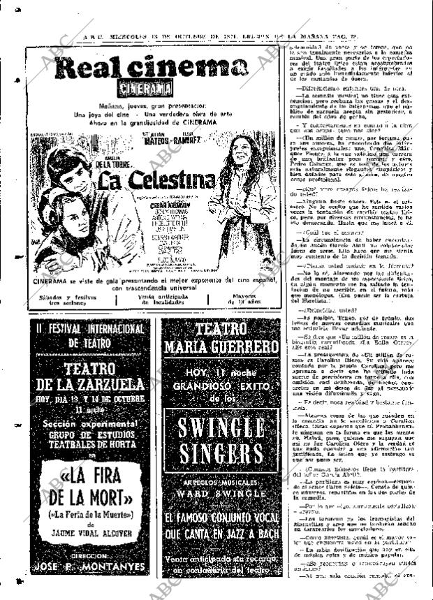 ABC MADRID 13-10-1971 página 78