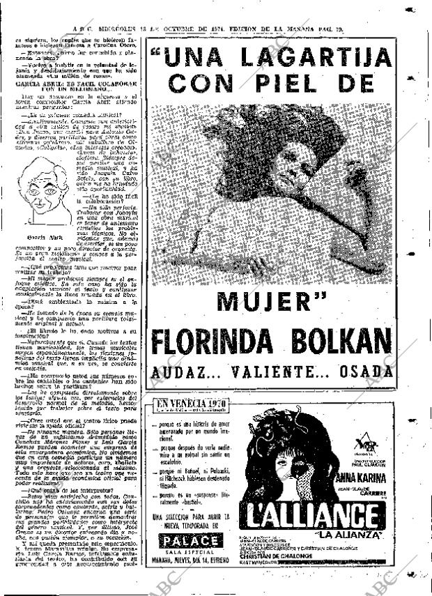 ABC MADRID 13-10-1971 página 79
