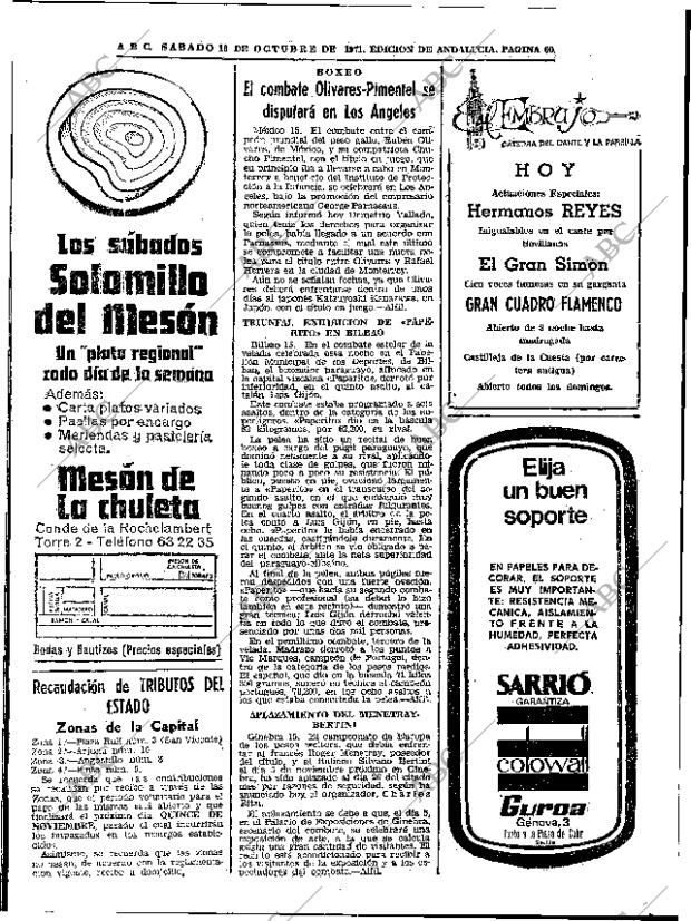 ABC SEVILLA 16-10-1971 página 56