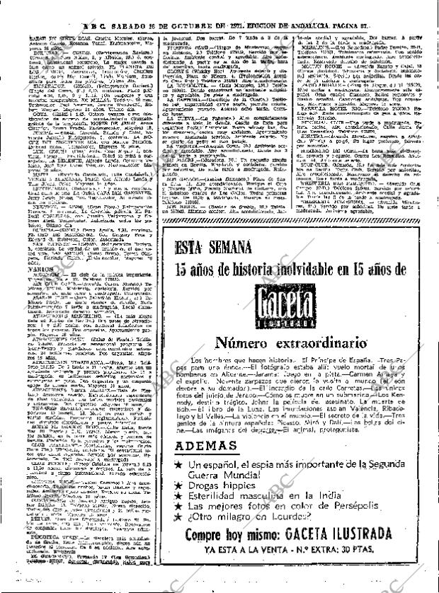 ABC SEVILLA 16-10-1971 página 63