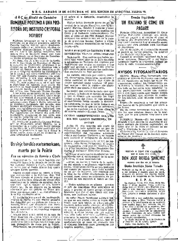 ABC SEVILLA 16-10-1971 página 66