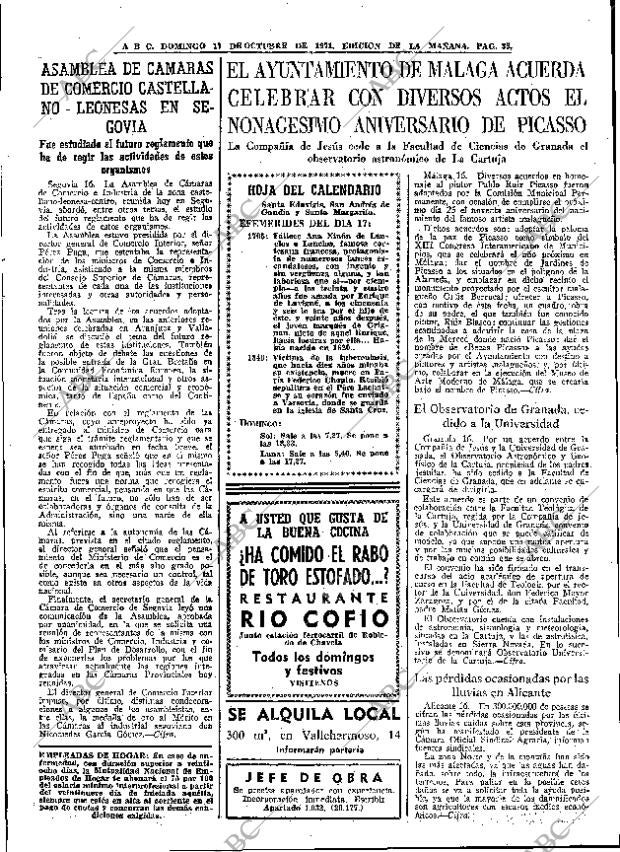 ABC MADRID 17-10-1971 página 35