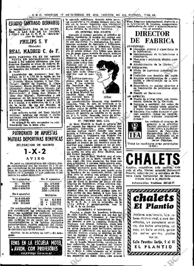 ABC MADRID 17-10-1971 página 64