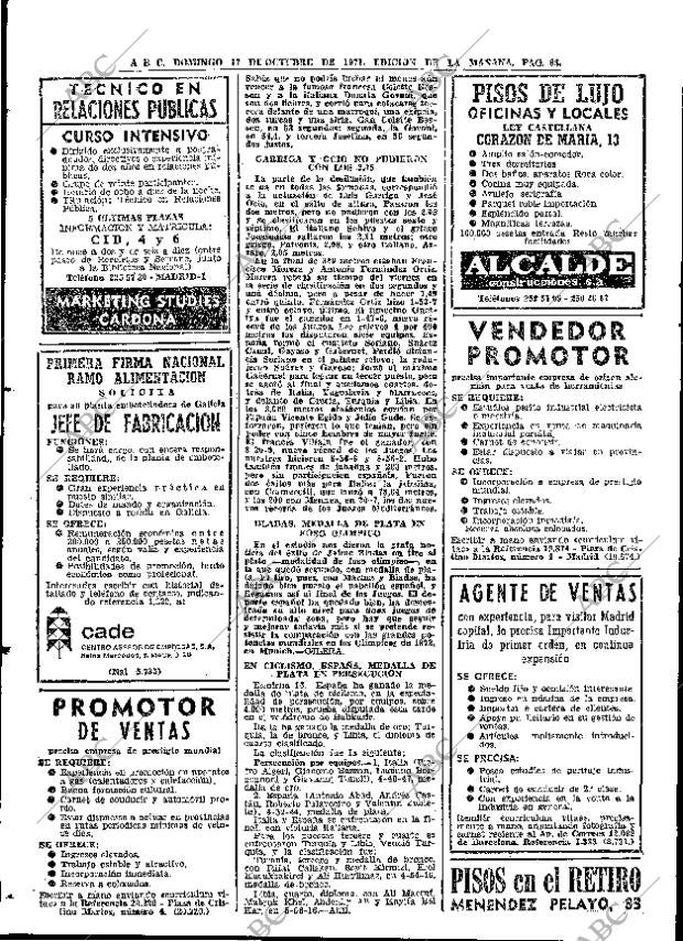 ABC MADRID 17-10-1971 página 66