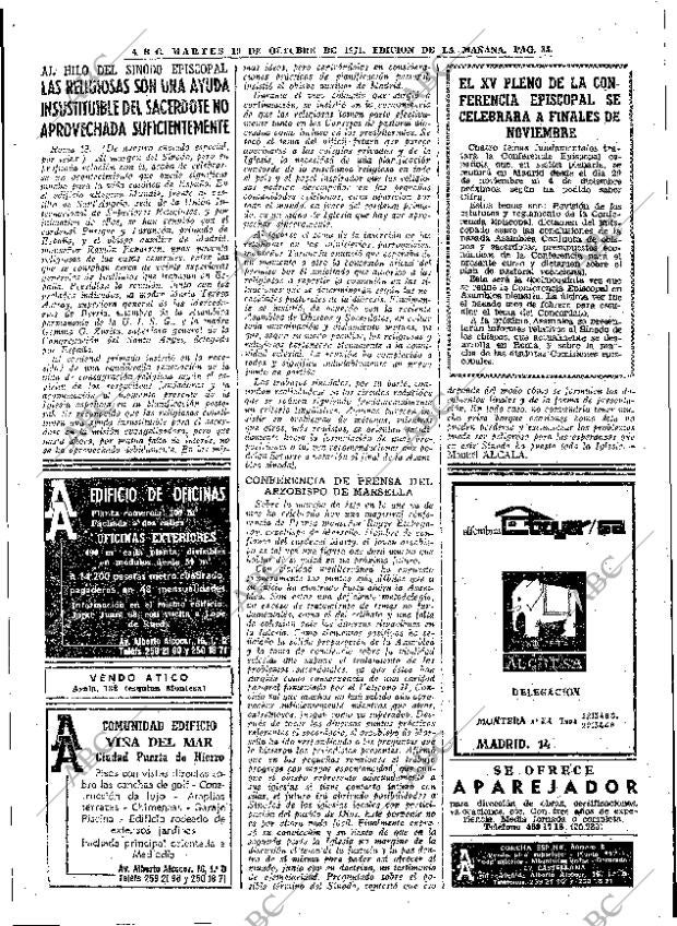 ABC MADRID 19-10-1971 página 35