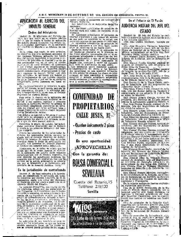 ABC SEVILLA 20-10-1971 página 35