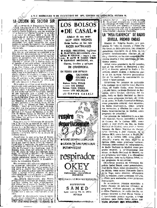 ABC SEVILLA 20-10-1971 página 52