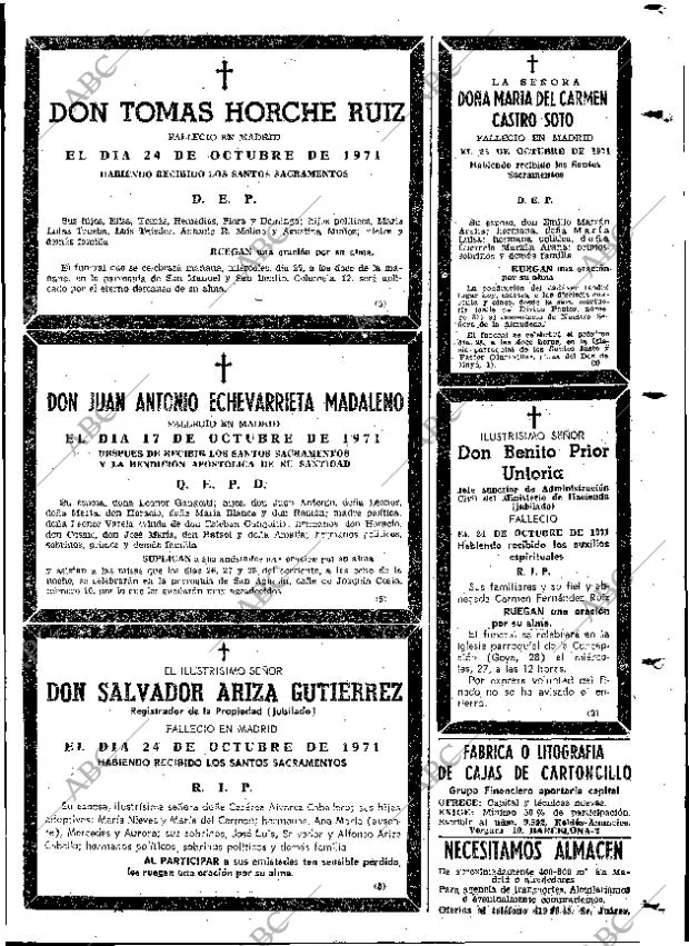 ABC MADRID 26-10-1971 página 111