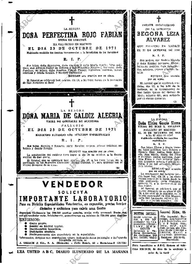 ABC MADRID 26-10-1971 página 112