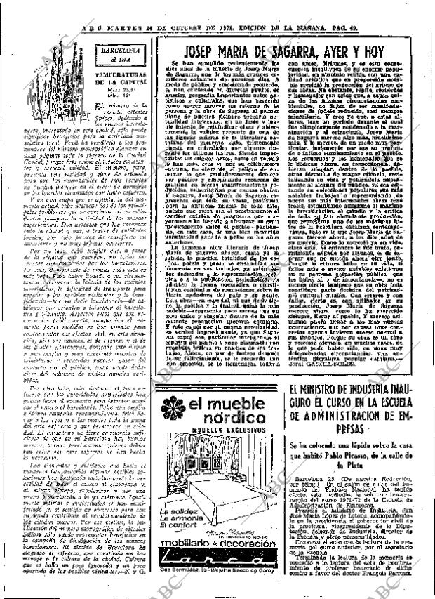 ABC MADRID 26-10-1971 página 49