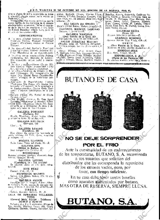 ABC MADRID 26-10-1971 página 61