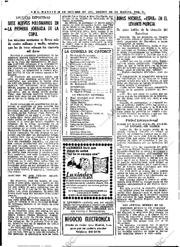 ABC MADRID 26-10-1971 página 76