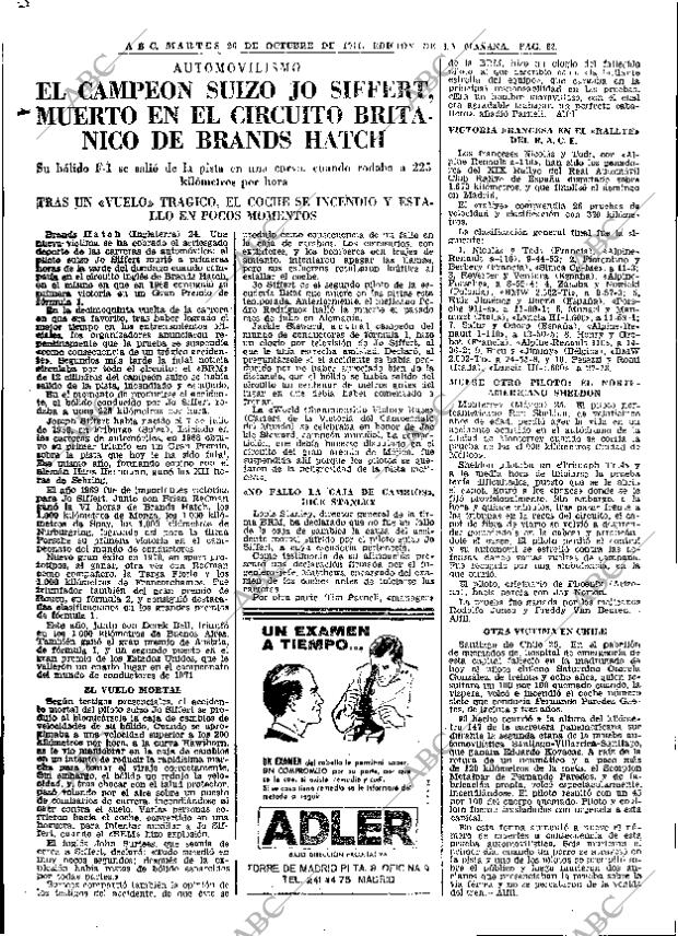 ABC MADRID 26-10-1971 página 82