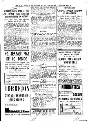 ABC MADRID 26-10-1971 página 84