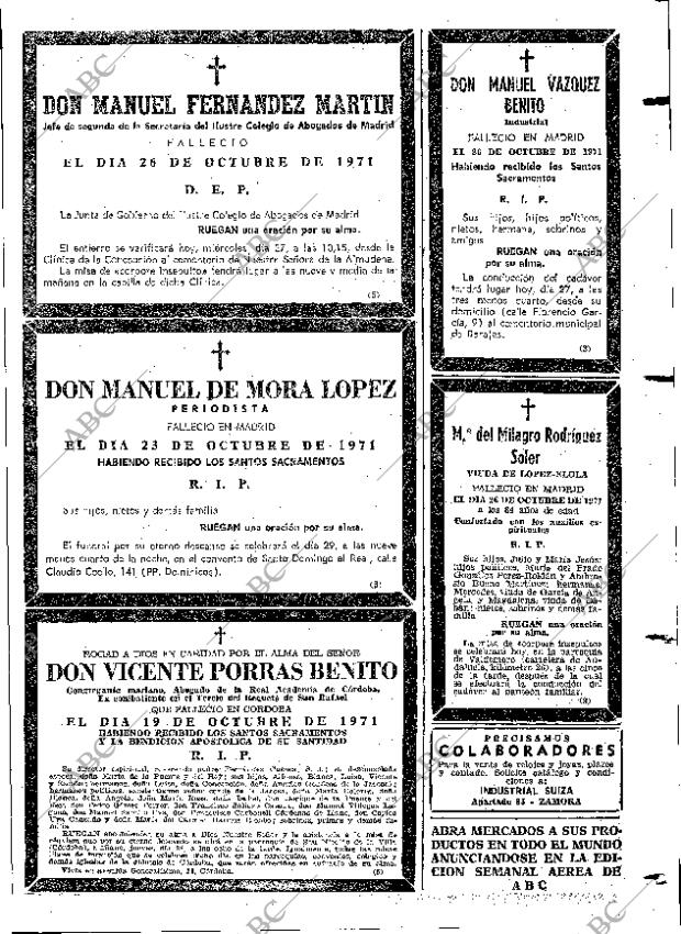 ABC MADRID 27-10-1971 página 115