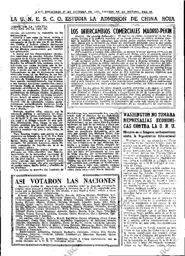 ABC MADRID 27-10-1971 página 27