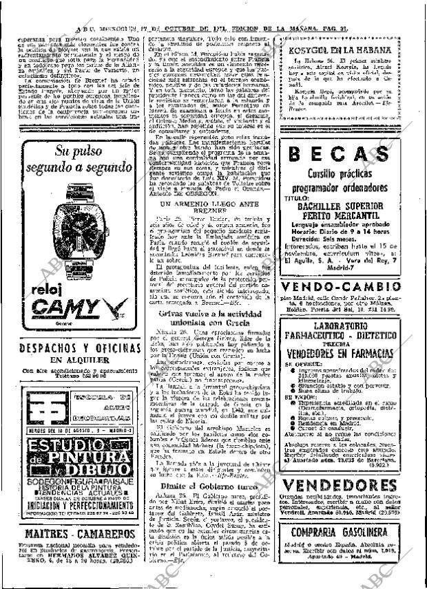 ABC MADRID 27-10-1971 página 32