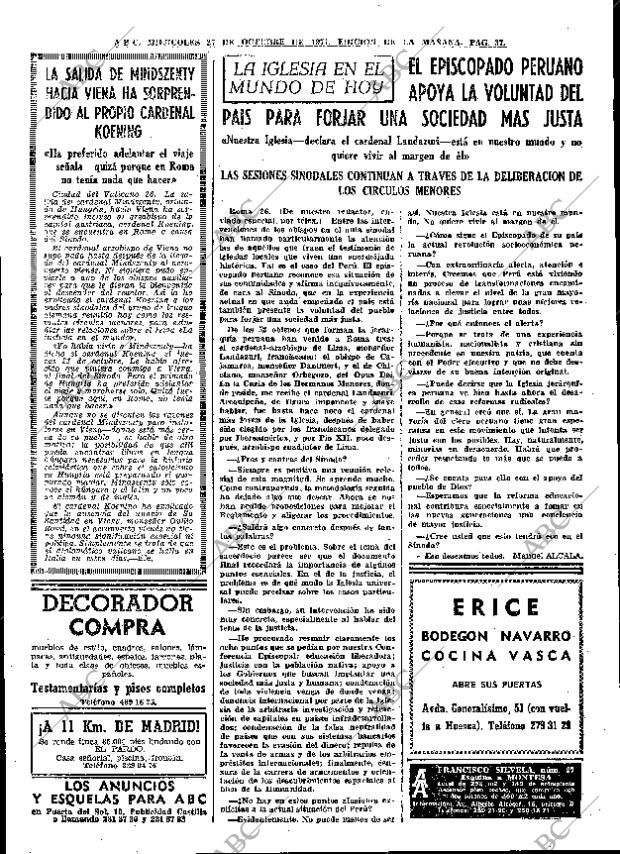 ABC MADRID 27-10-1971 página 37