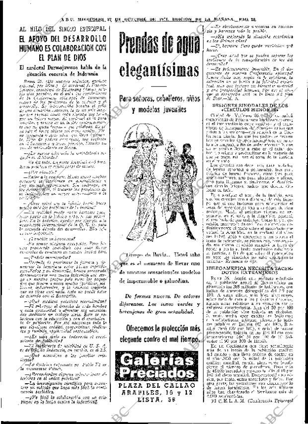 ABC MADRID 27-10-1971 página 38