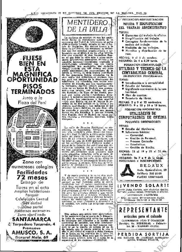 ABC MADRID 27-10-1971 página 56